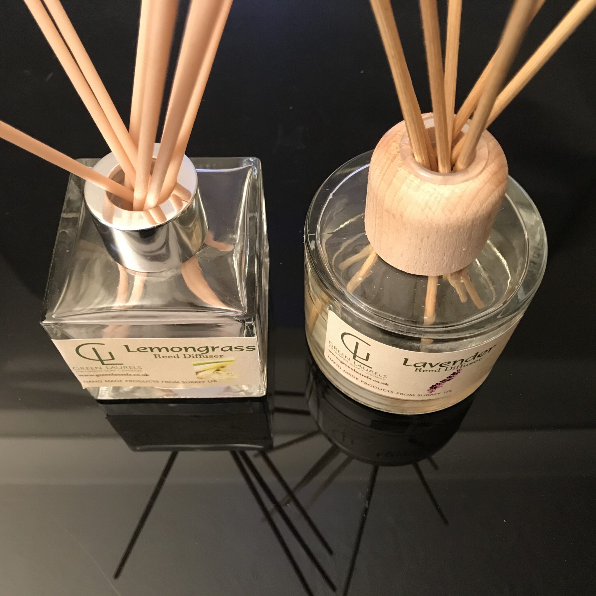 Reed Diffuser Long lasting Oil based Green Laurels