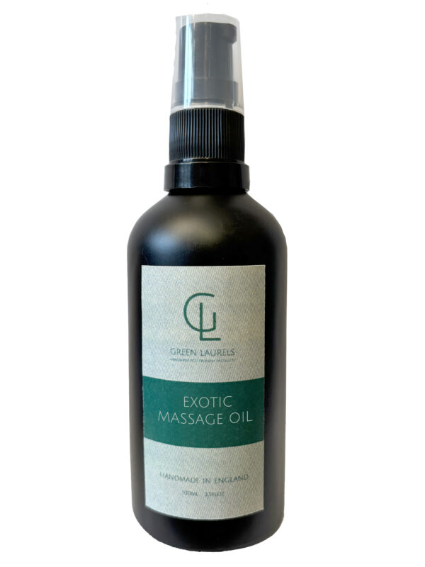 vegan aromatherapy massage oil