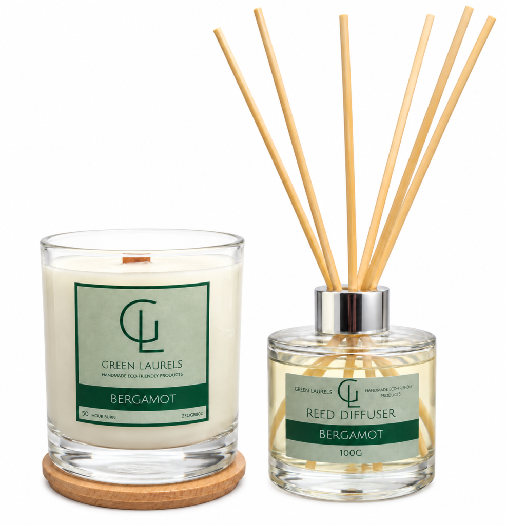 reed diffuser and soy candle gift set